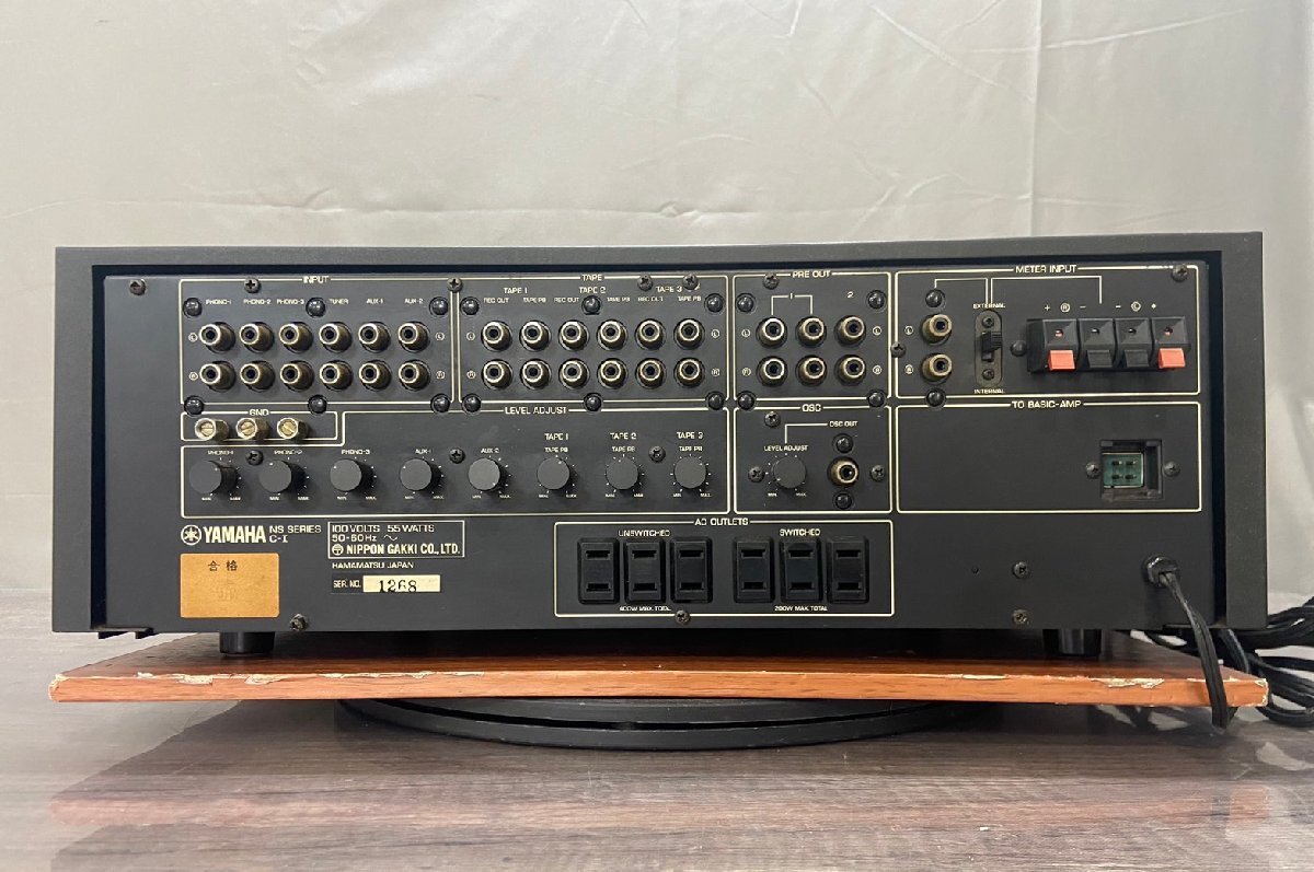 10850円 △562 ジャンク品 オーディオ機器 プリアンプ YAMAHA 10850円 △562 ジャンク品 オーディオ機器 プリアンプ YAMAHA