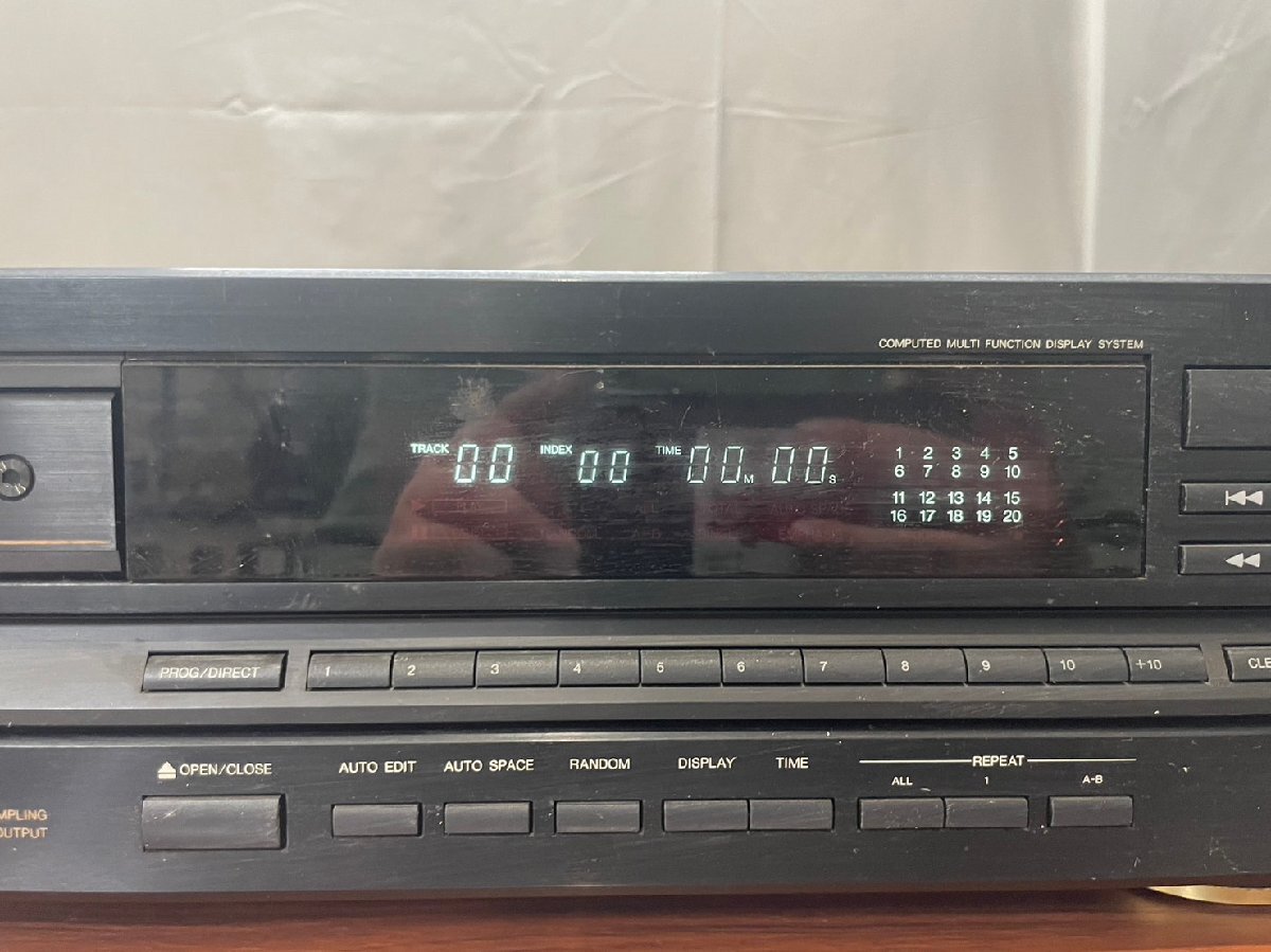 △8914 ジャンク品 オーディオ機器 CDプレーヤー DENON DCD-1510 デノンの画像7