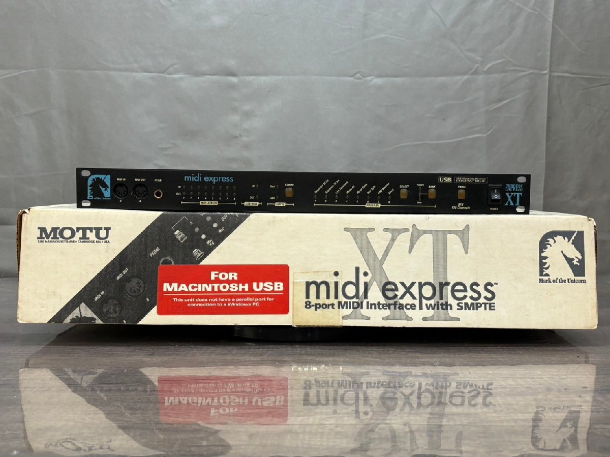 ^8419 present condition goods tools and materials MIDI interface MOTU MIDI Express XTmotsu[ origin box attaching ]