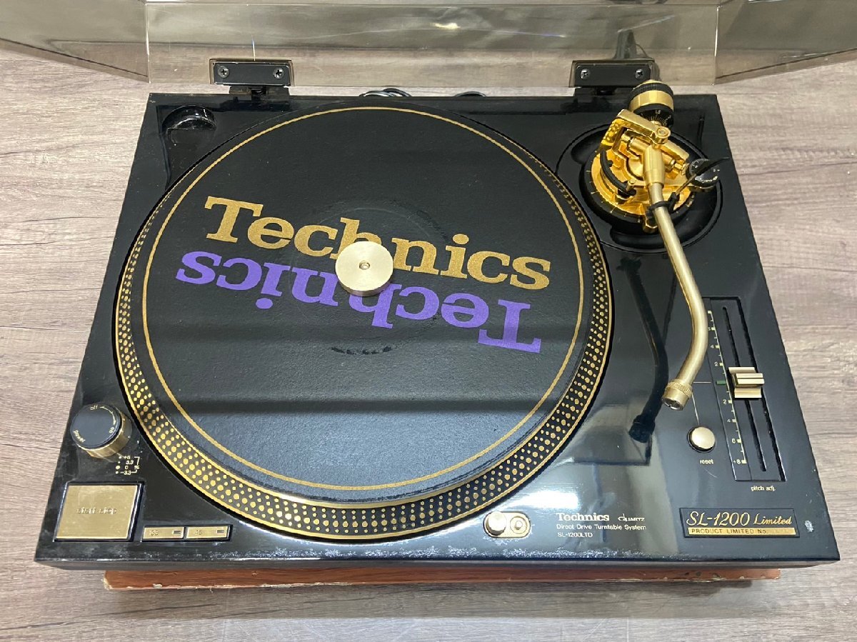 △570 中古品 オーディオ機器 ターンテーブル Technics SL1200LTD テクニクスの画像7