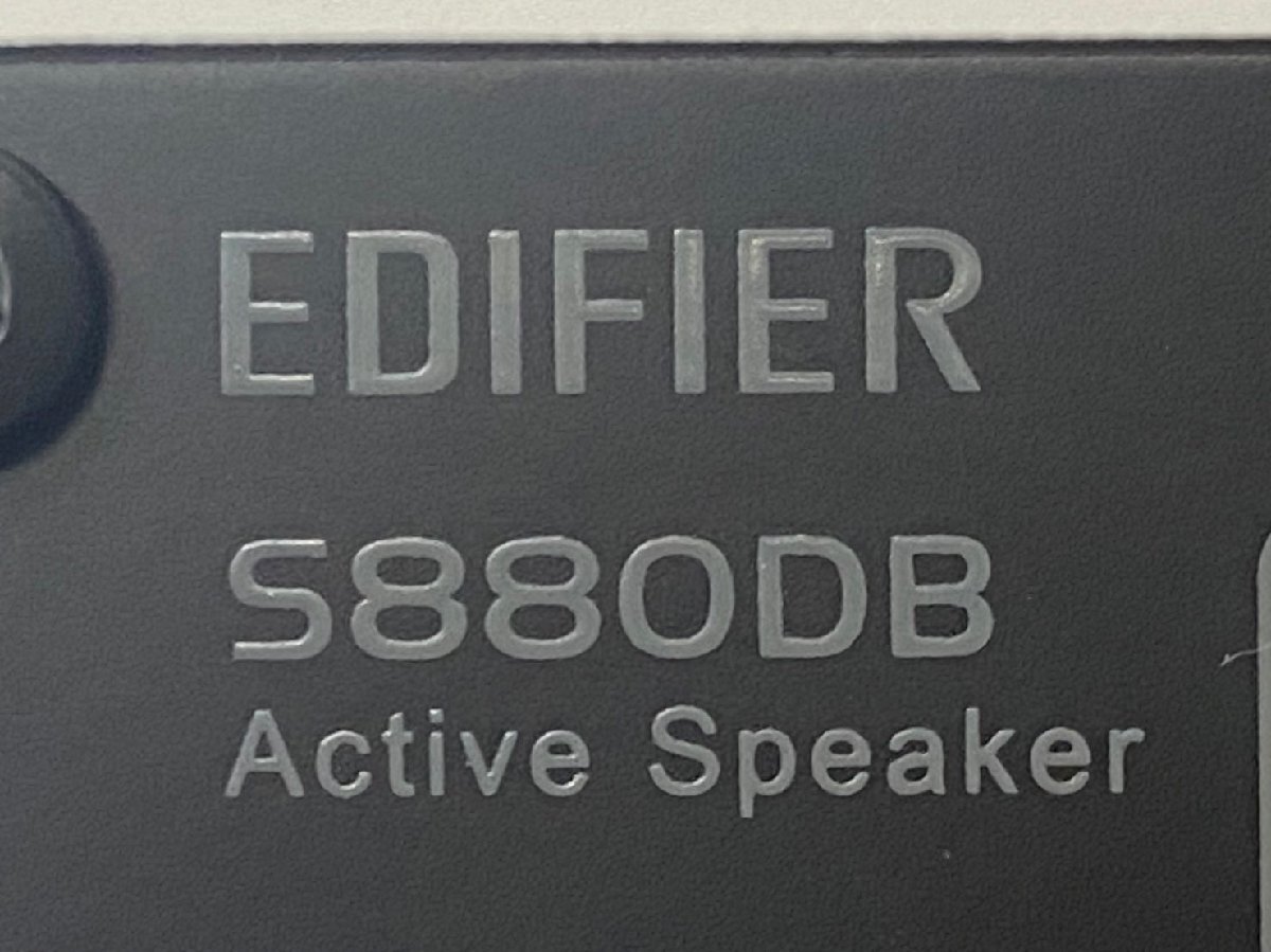 △815 ジャンク品 オーディオ機器 パワードスピーカー EDIFIER S880DB エヴィファイアー 元箱付の画像9