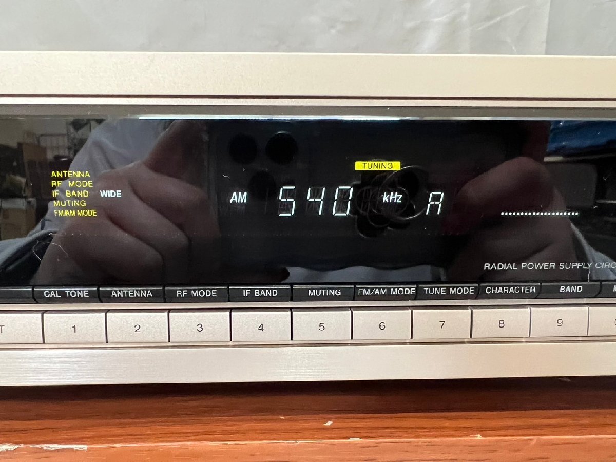 △689 現状品 オーディオ機器 FM/AMステレオチューナー SONY  ST-SA5ES ソニーの画像8