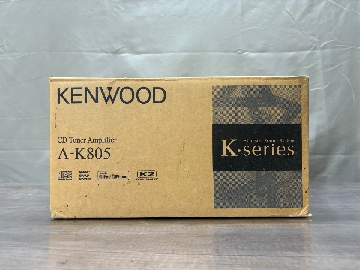 △774 ジャンク品 オーディオ機器 CDチューナーアンプ KENWOOD A-K805 2016年製 ケンウッド 元箱付きの画像9