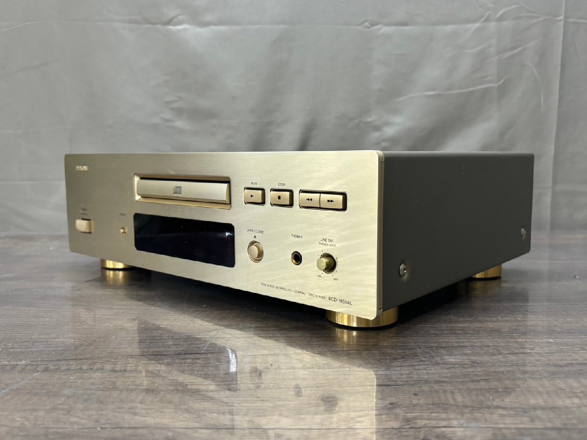 △792 現状品 オーディオ機器 CDプレーヤー DENON DCD-1650AL デノンの画像1