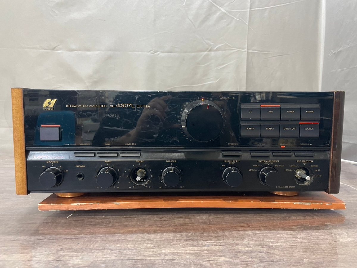 ^877 junk audio equipment pre-main amplifier SANSUI AU-α907L EXTRA Sansui 
