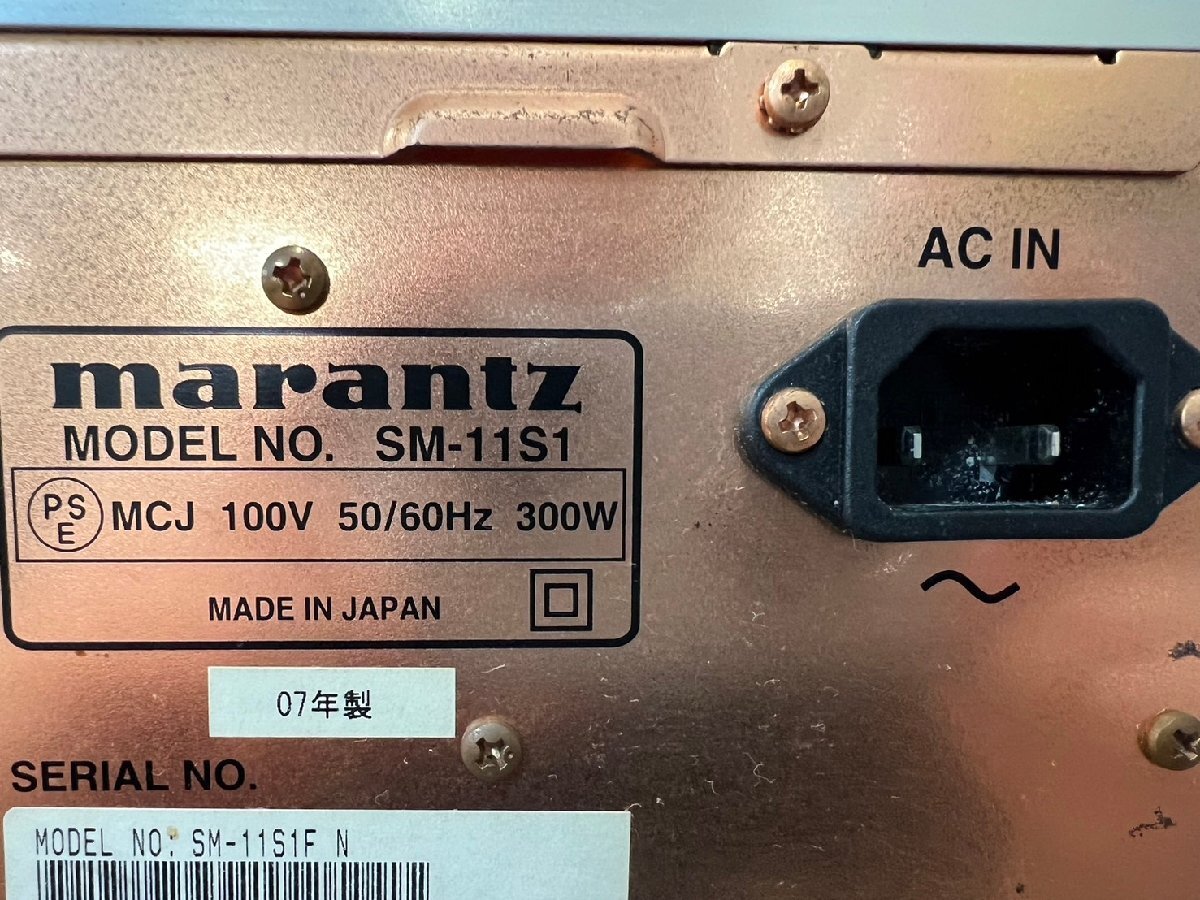 ^901 secondhand goods audio equipment power amplifier marantz SM-11S1 Marantz 