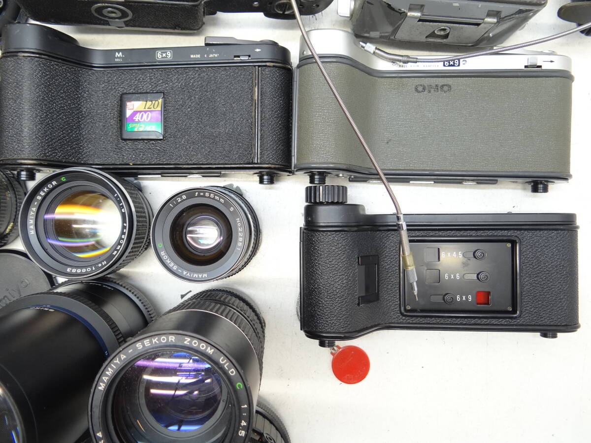 M236D MAMIYA マミヤ 中盤 カメラ レンズ アダプター など ユニバーサルプレス SUPER23 SEKOR C Z f=360mm COPAL PRESS 6×9 等 ジャンクの画像3