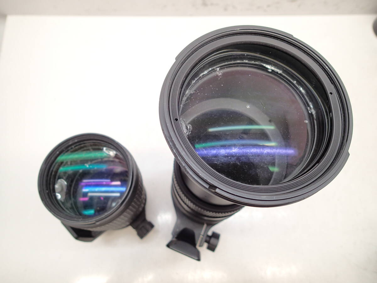 M265D ジャンク AF ロング ビッグ レンズ 大量 １３本 SIGMA Canon Nikon Minolta PENTAX マウント Tokina APO EX DG HSM Φ86 500mm 等の画像5