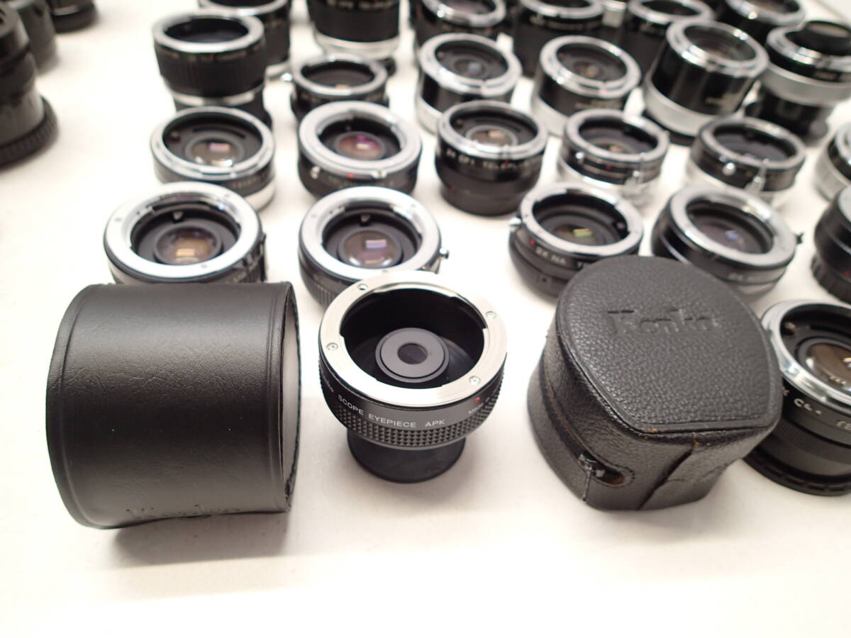M284D 大量 ７０個 AF MF Canon Nikon Viviter Kenko Olympus PENTAX レンズ チューブ コンバーター テレコン エクステ テレプラ ジャンク_画像9