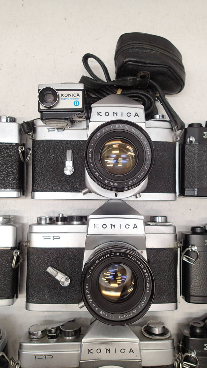 M206D MF 一眼 フィルムカメラ 大量 ２５台 リコー XR 1 6 7 XR-8 XR500 コニカ FP Acom-１ ミノルタ SR-1 SRT101 等 レトロ ジャンクの画像4