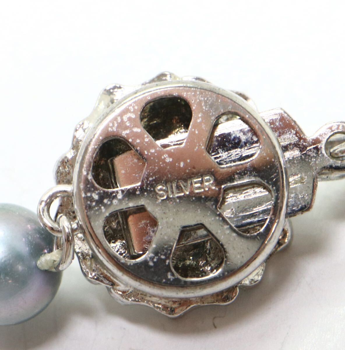 《アコヤ本真珠ネックレス》A 約7.0-7.5mm珠 33.2g 約41cm pearl necklace ジュエリー jewelry DA5/DC0の画像7