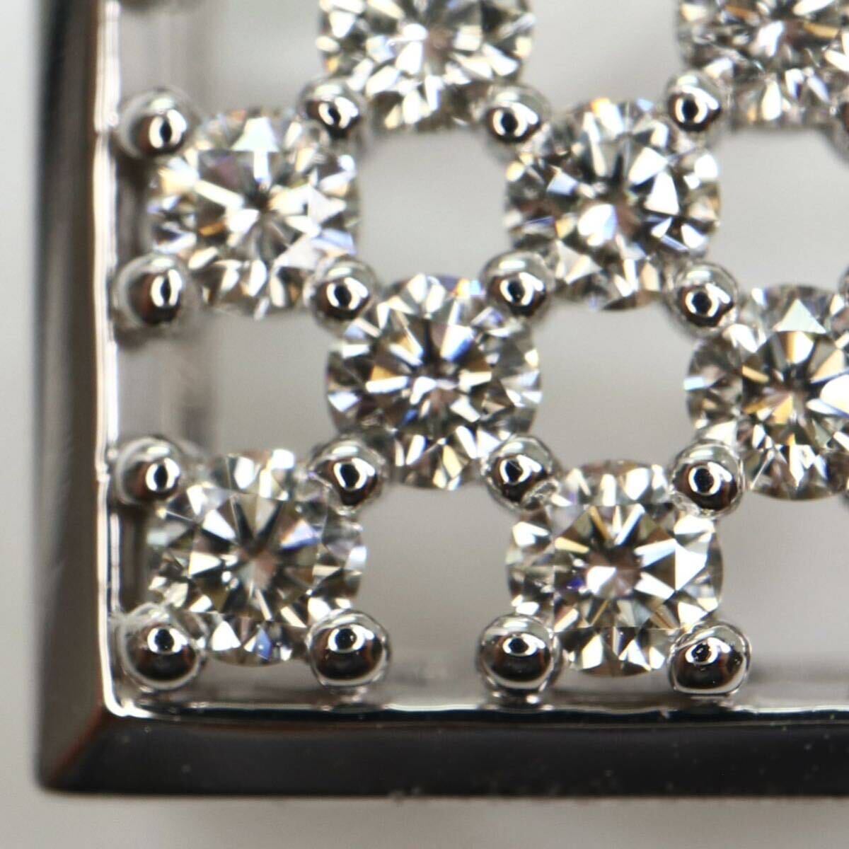 POLA Jewelry(ポーラジュエリー)《K18WG天然ダイヤモンドペンダントトップ》A 2.9g 0.42ct diamond pendant jewelry ジュエリー ED0/ED5の画像4