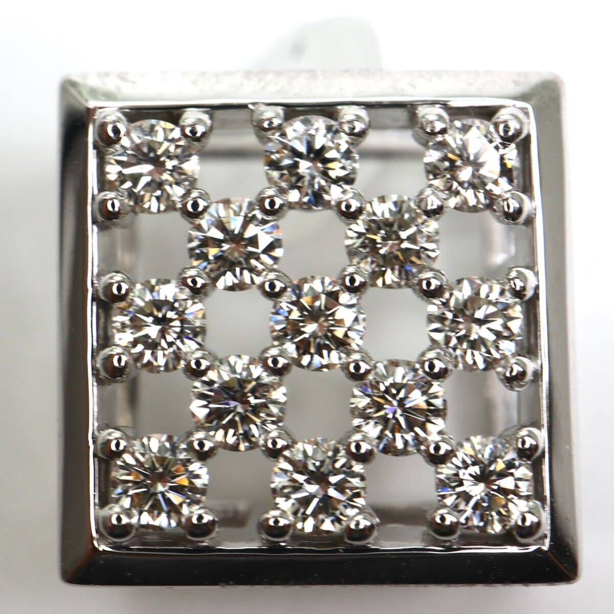 POLA Jewelry(ポーラジュエリー)《K18WG天然ダイヤモンドペンダントトップ》A 2.9g 0.42ct diamond pendant jewelry ジュエリー ED0/ED5の画像1