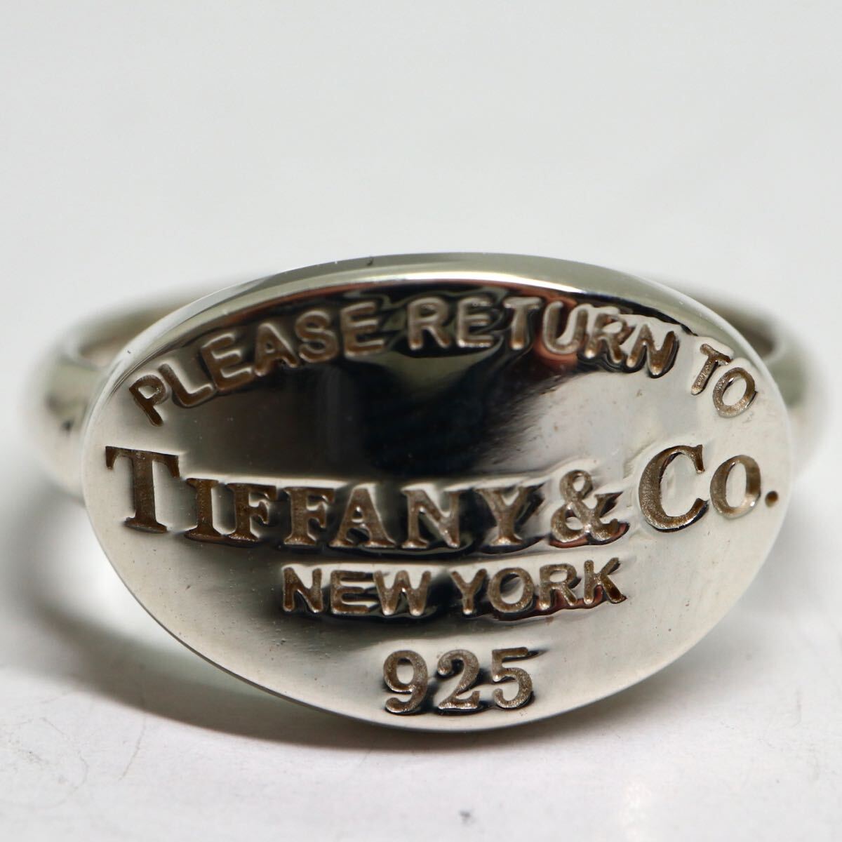 TIFFANY&Co.(ティファニー）《リターントゥ リング》A 約3.9g 約9号 ジュエリー ring 指輪 jewelry DB0/DB0の画像6