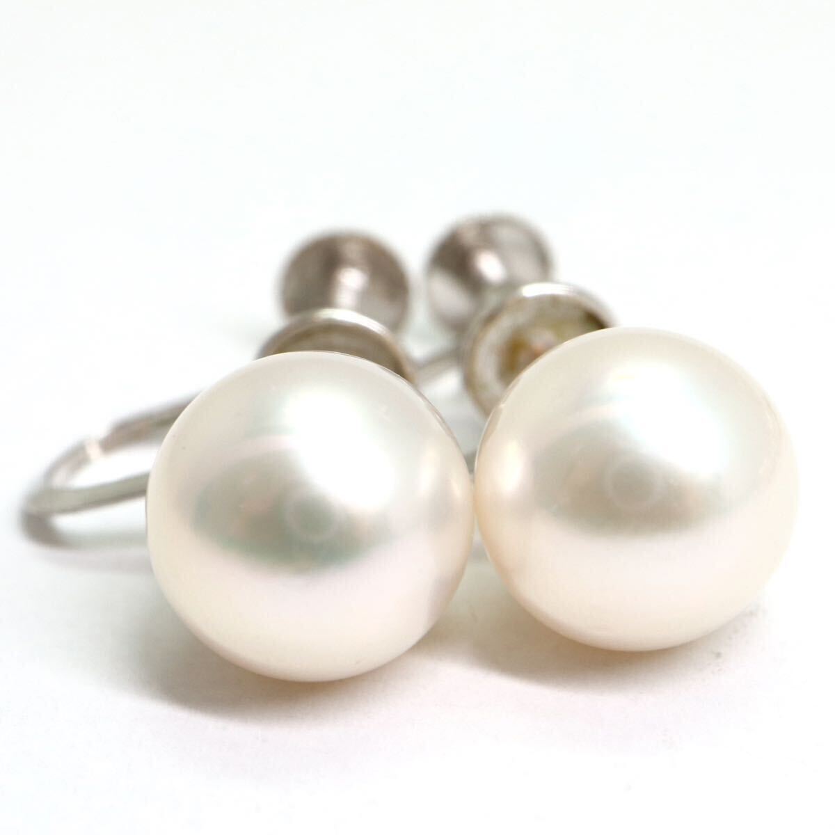 《K14WG アコヤ本真珠 イヤリング5点おまとめ》A 約10.9g パール pearl earring pierce jewelry ジュエリー EC2の画像3