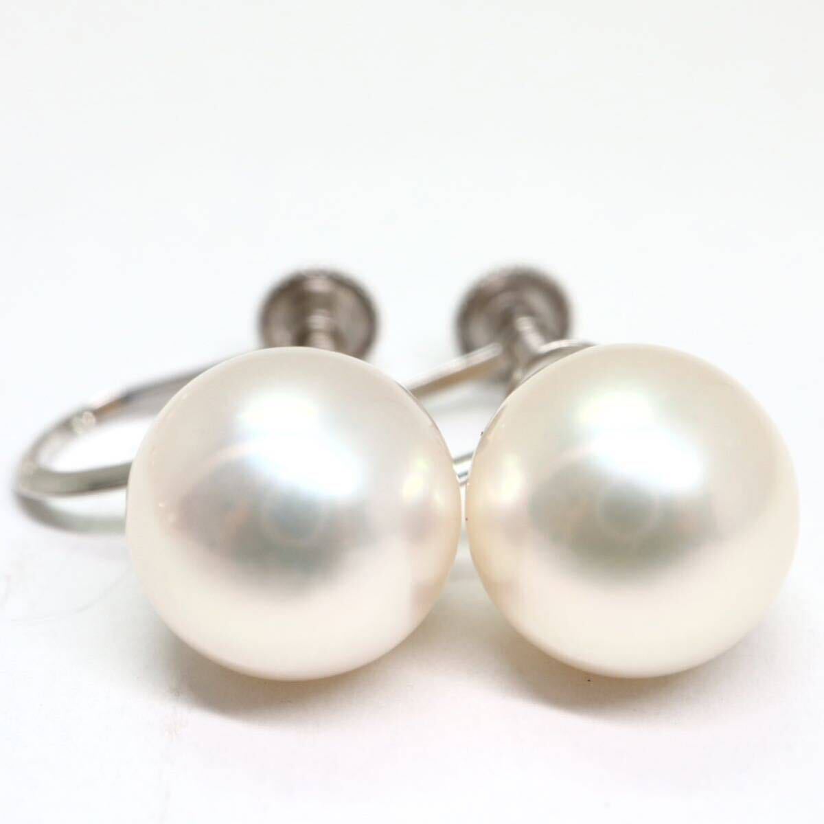 《K14WG アコヤ本真珠 イヤリング5点おまとめ》A 約10.9g パール pearl earring pierce jewelry ジュエリー EC2の画像5