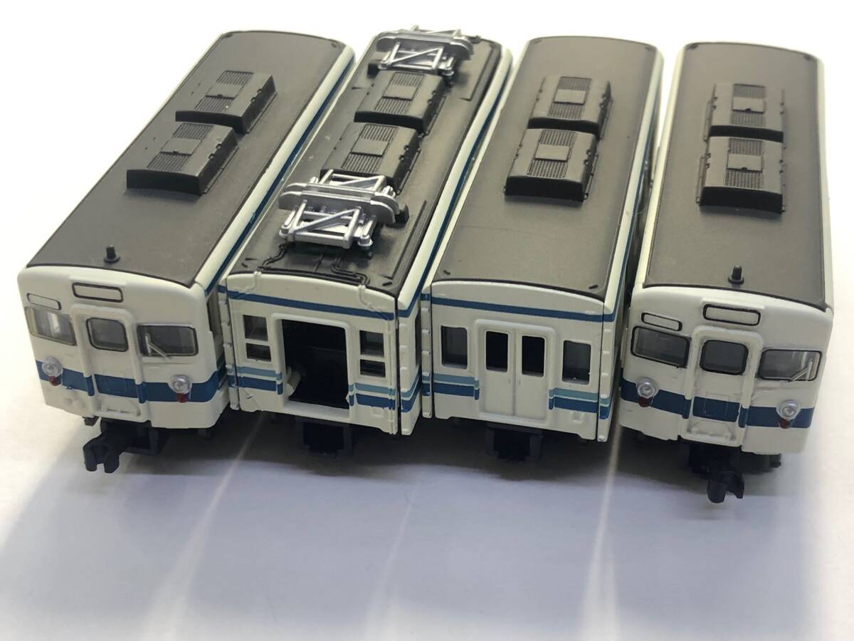 Bトレインショーティー Bトレ 東武鉄道 8000系 新塗装 4両セット_画像5