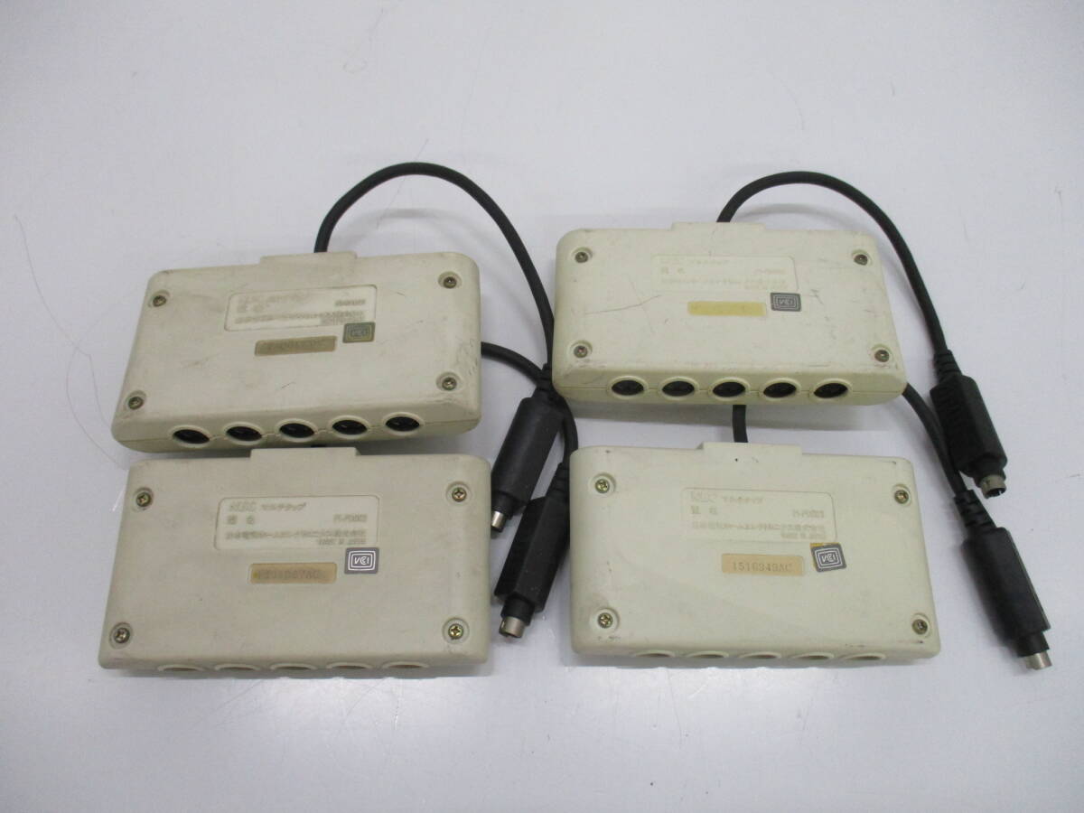 G0412-11A/ NEC PC-FX FX-PAD コントローラー / PCエンジン ジョイタップ3 HC63-8 / マルチタップ PI-PD003 7点 まとめの画像7