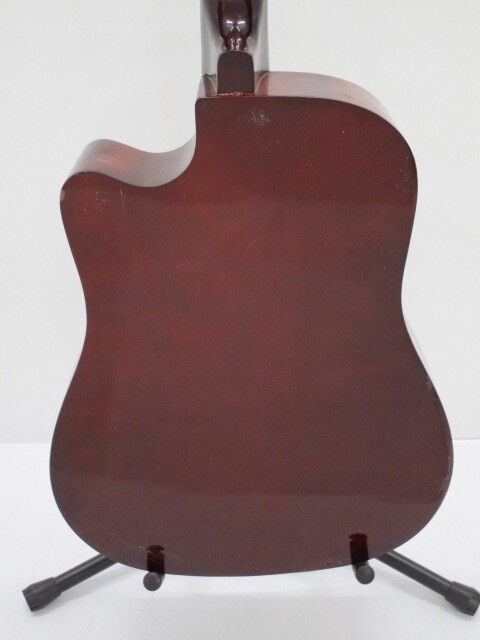 C0416-3H/ Chelldee 木製ギター 初心者用アコースティックギター ソフトケース付_画像7