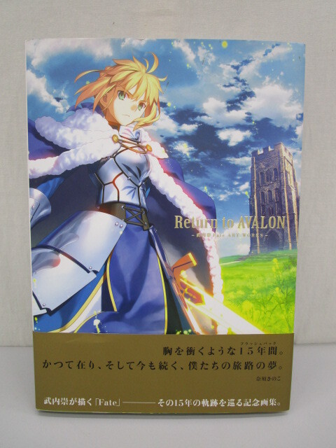 B0423-8H/ Return to AVALON 武内崇 Fate ART WORKSの画像1