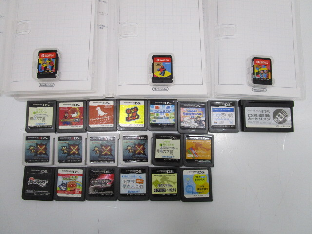 G0411-2Y/ Nintendo 任天堂 ゲームソフトまとめ ファミコン スーパーファミコン ゲームボーイ カラー アドバンス N64 DS スイッチの画像5