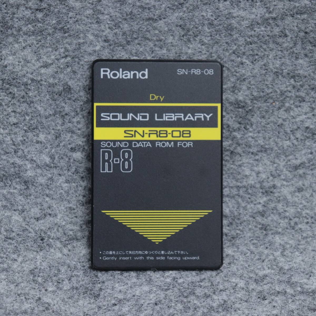 Roland SOUND LIBRARY サウンドライブラリー SN-R8-08 - Dry_画像1