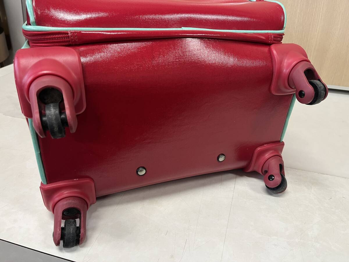 ◎Bianchi キャリーケース 中古 鍵付き 旅行バッグ ビアンキ スーツケース◎の画像10