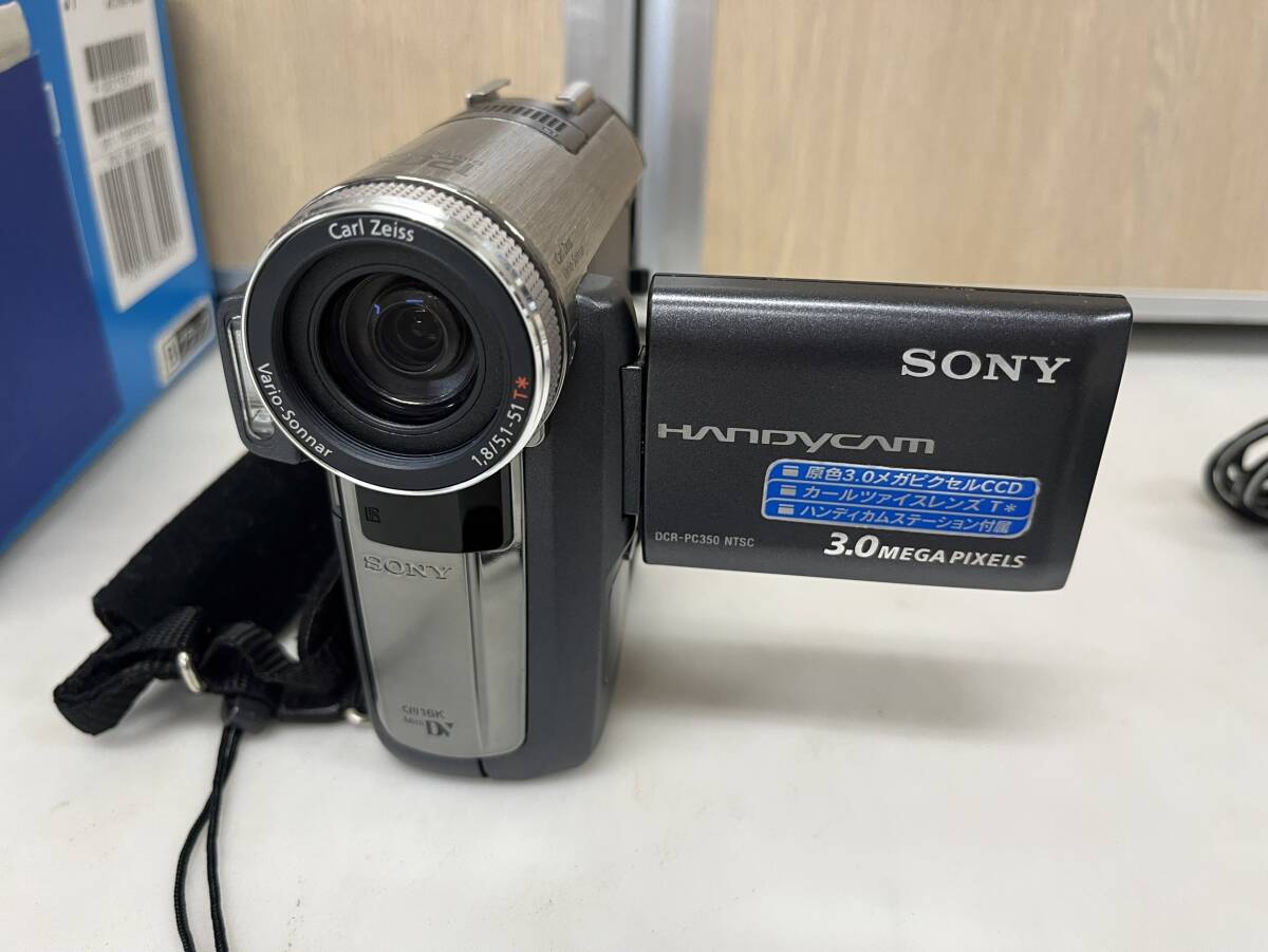 ◎SONY ハンディーカム DCR-PC350 デジタルビデオカメラ 中古 ジャンク扱い ソニー◎の画像2