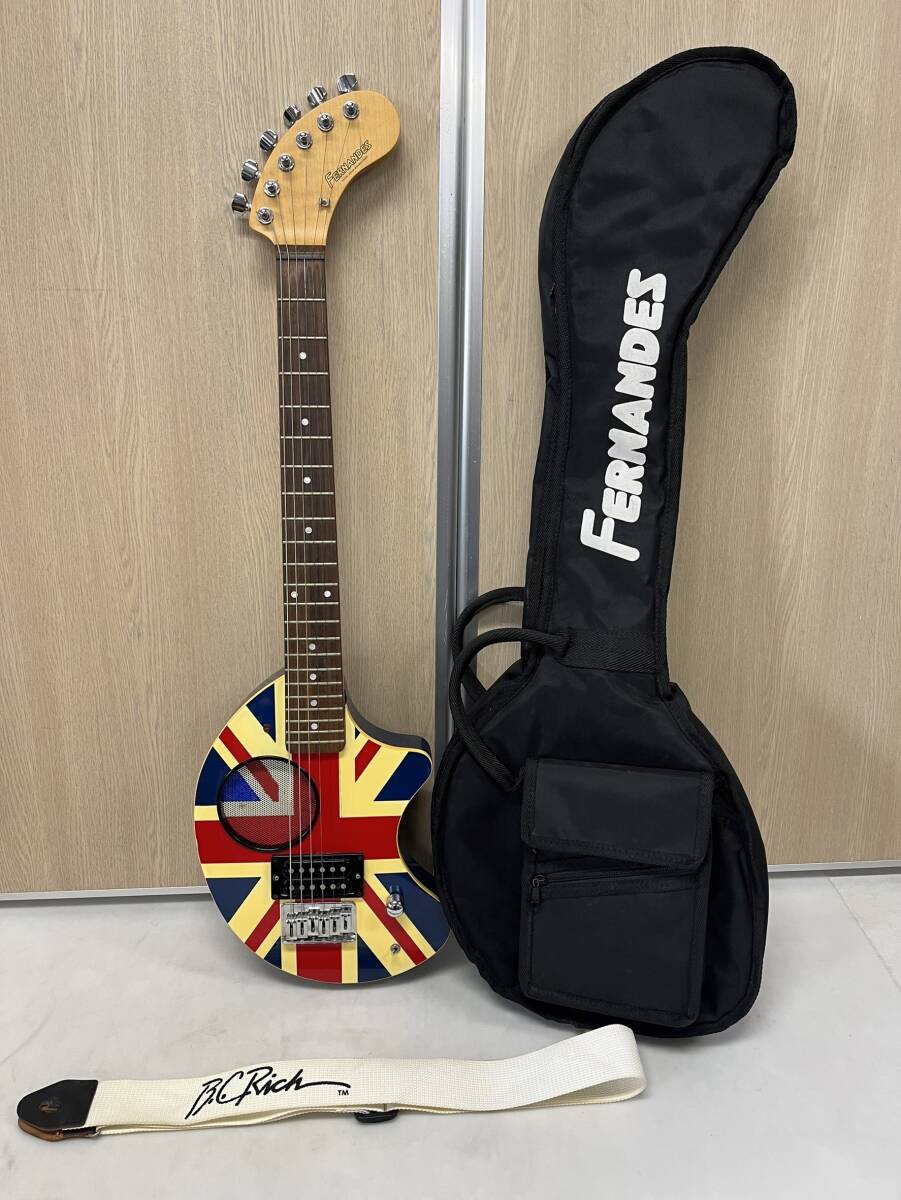 ◎FERNANDES フェルナンデス エレキギター ZO-3 中古 ジャンク品 ぞうさん ソフトケース付◎の画像1