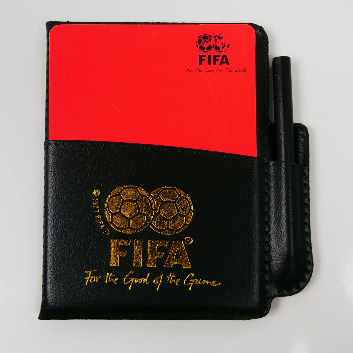  red card yellow card card-case score notebook soccer futsal supplies for referee ..re free referee referee notebook FIFA