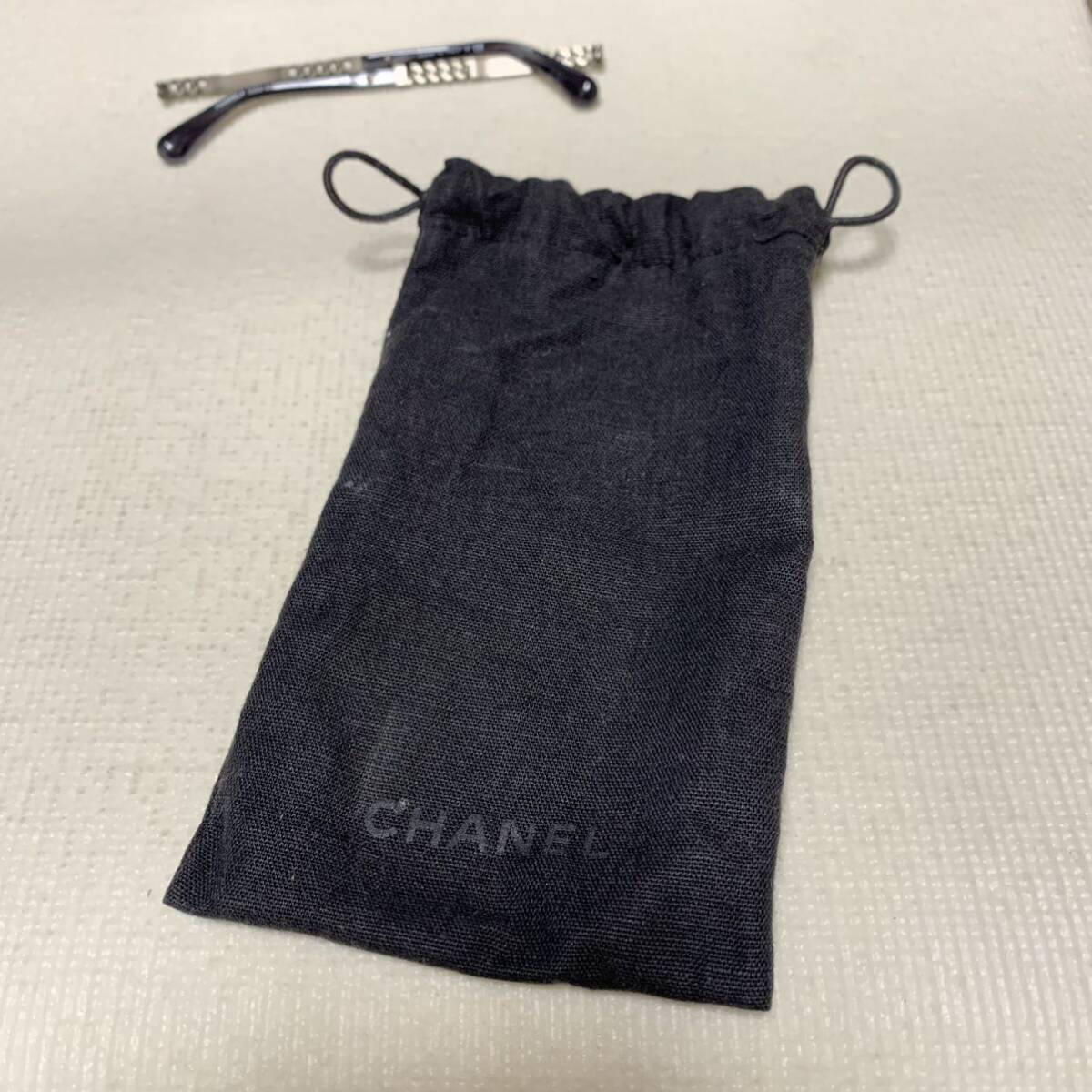 ■1円〜■【CHANEL】 シャネル チェーンモチーフ サングラス 5353-A 56□20 140 訳あり品_画像3