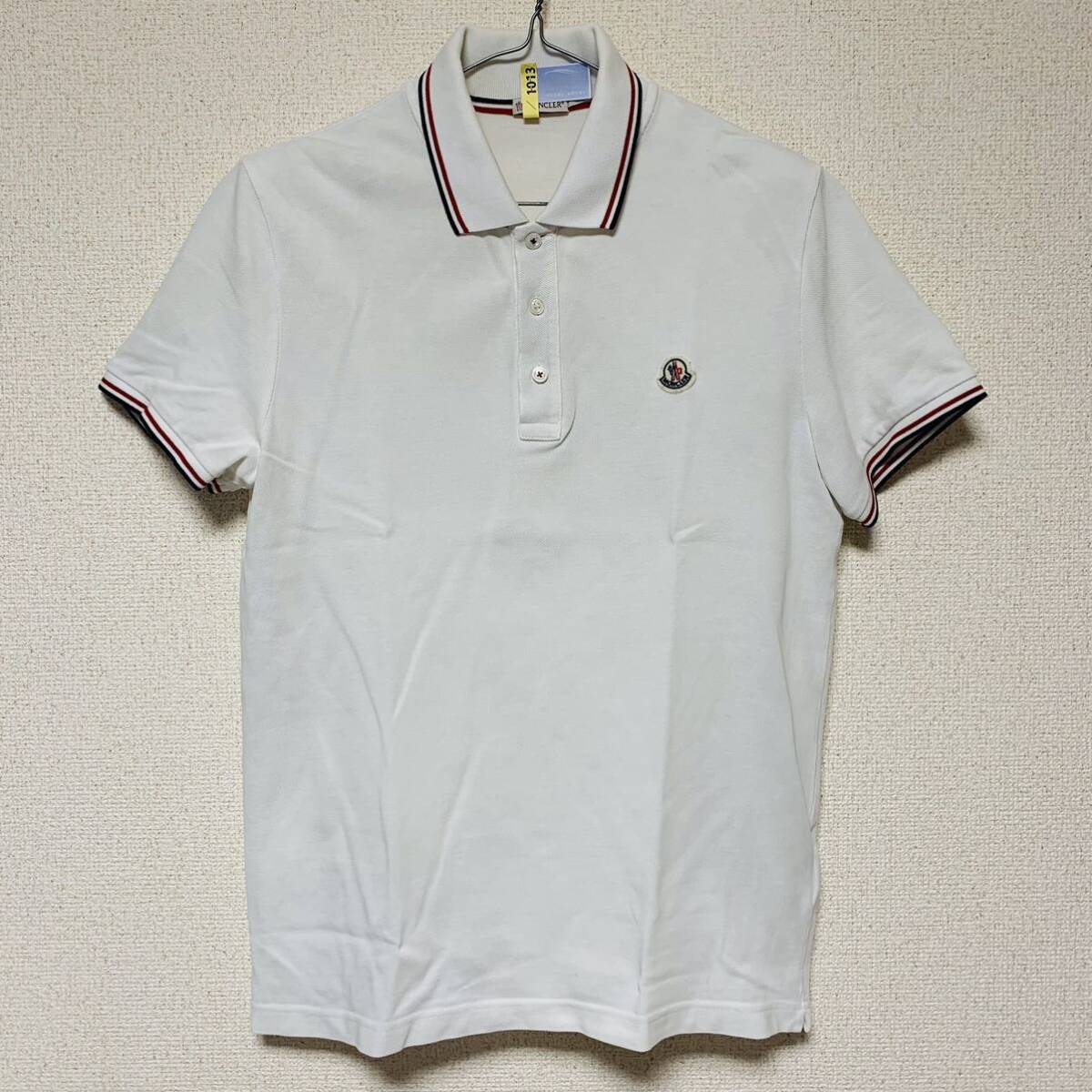 ■1円〜■【MONCLER】MAGLIA POLO MANICA CORTA モンクレール マグリア ポロ マニカ コルタ C20918305500-84556 クリーニング済みの画像1