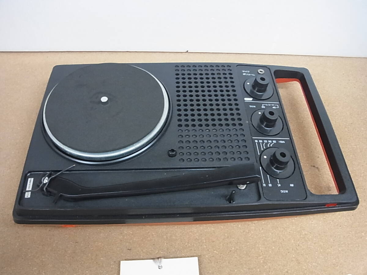 箱付き　現状◇東芝　ポータブルレコードプレーヤーGP-42　_画像6