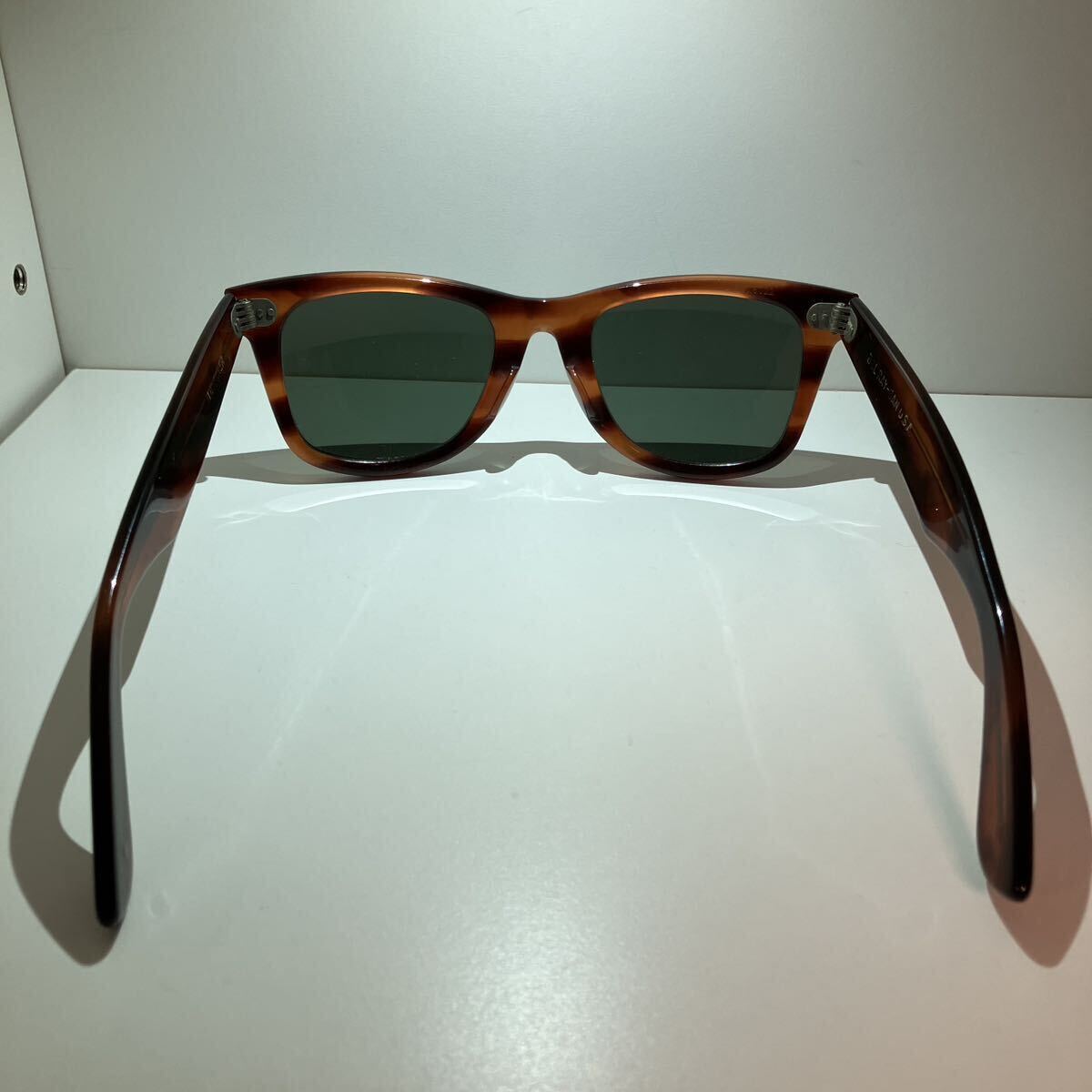 レイバン ウェイファーラー ベッコウ ブラウン トータス Ray-Ban WAYFARER RayBan B&L USA製 usa ヴィンテージ ビンテージ ボシュロム 5022の画像2