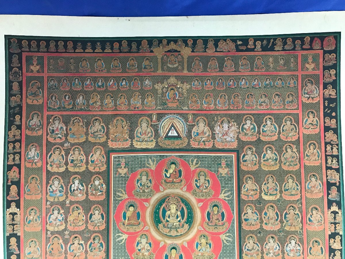 *29-008* frame ... warehouse ....( size approximately height 58cm× width 54cm) large day .. large Nikkei genuine . heaven pcs .. Buddhist altar fittings both ....[140]