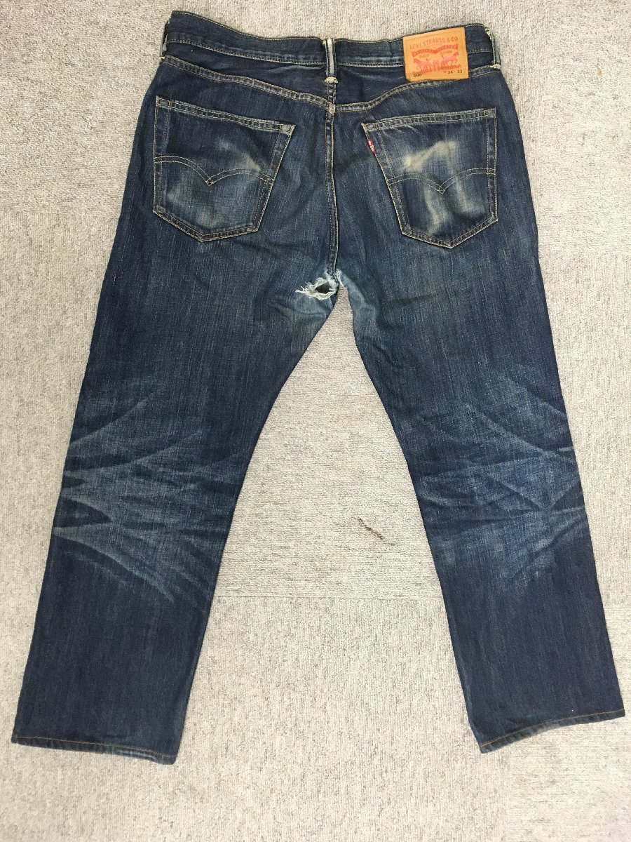 ★３２―００５★デニム LEVI'S 505・501XX 2点/ユニクロ 1点 計3点まとめて ジーンズ ジーパン ヴィンテージ メンズ リーバイス [80]の画像5