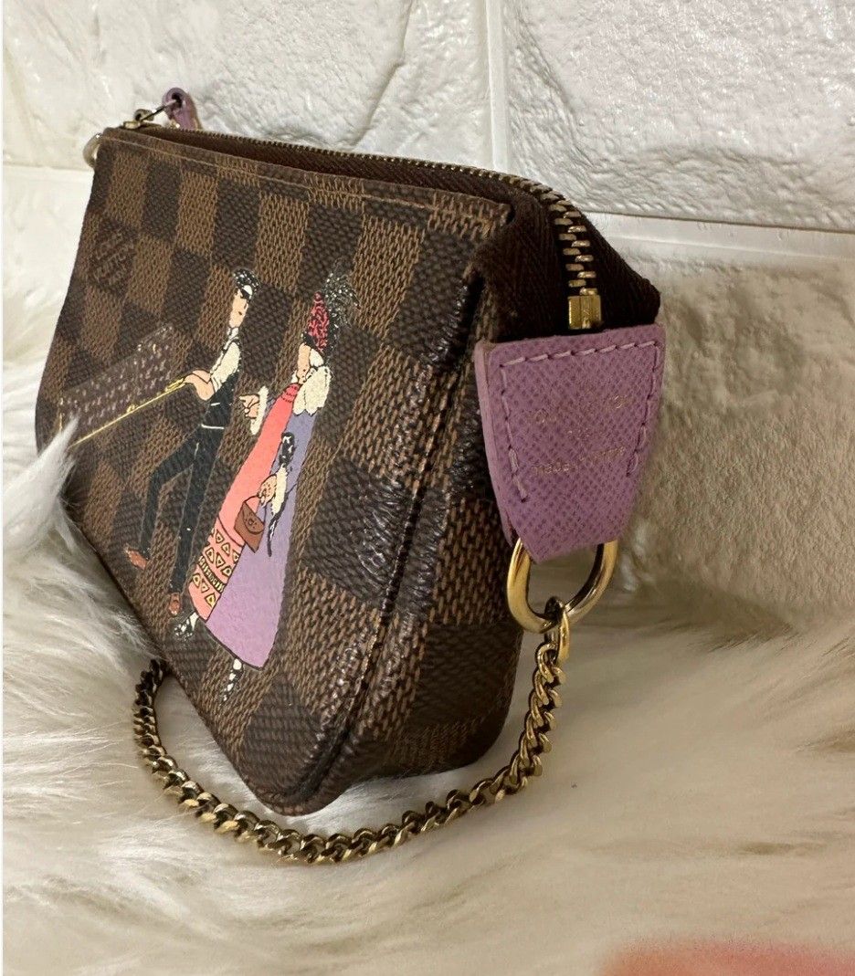 希少品 LOUIS VUITTON ルイヴィトン ダミエ ミニポシェット 希少品 LOUIS VUITTON ルイヴィトン ダミエ ミニポシェット