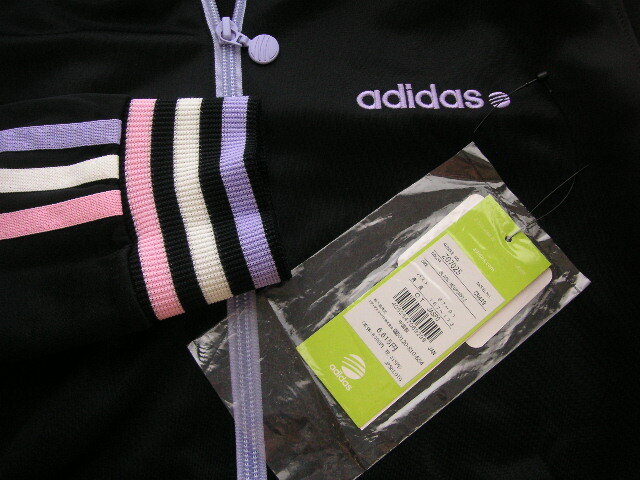 アディダス adidas ジャージ 上 トップス neo 黒 ブラック 白 ホワイト ピンク 紫 パープル レディース OT ※ 下 パンツは別に出品中です。_画像6