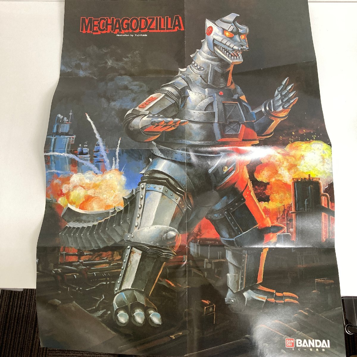 [ не собран ] пластиковая модель Bandai Mechagodzilla 1/350 THE спецэффекты COLLECTION cyborg девушка есть восток .MECHAGODZILLA BANDAI*