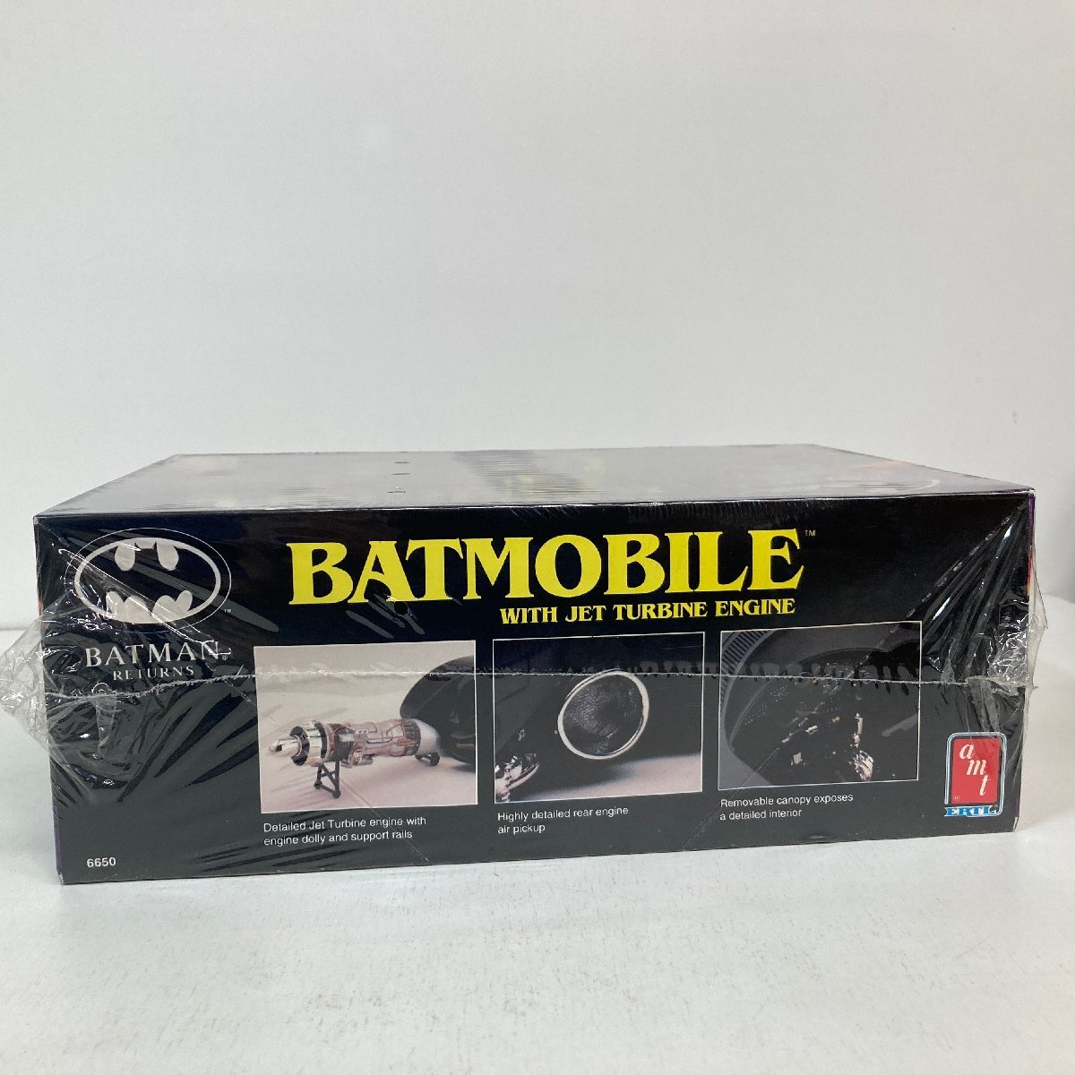 【未組立】プラモデル amt 1/25 BATMAN バットマン BATMOBILE WITH JET TURBINE ENGINE●の画像5