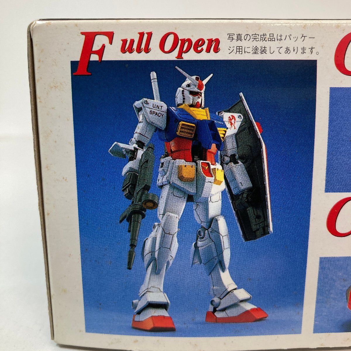 [ не собран ] пластиковая модель Bandai GUNDAM 1/100 RX-78-2 Gundam 2 серийный номер тормозные колодки комплектация модель BANDAI*