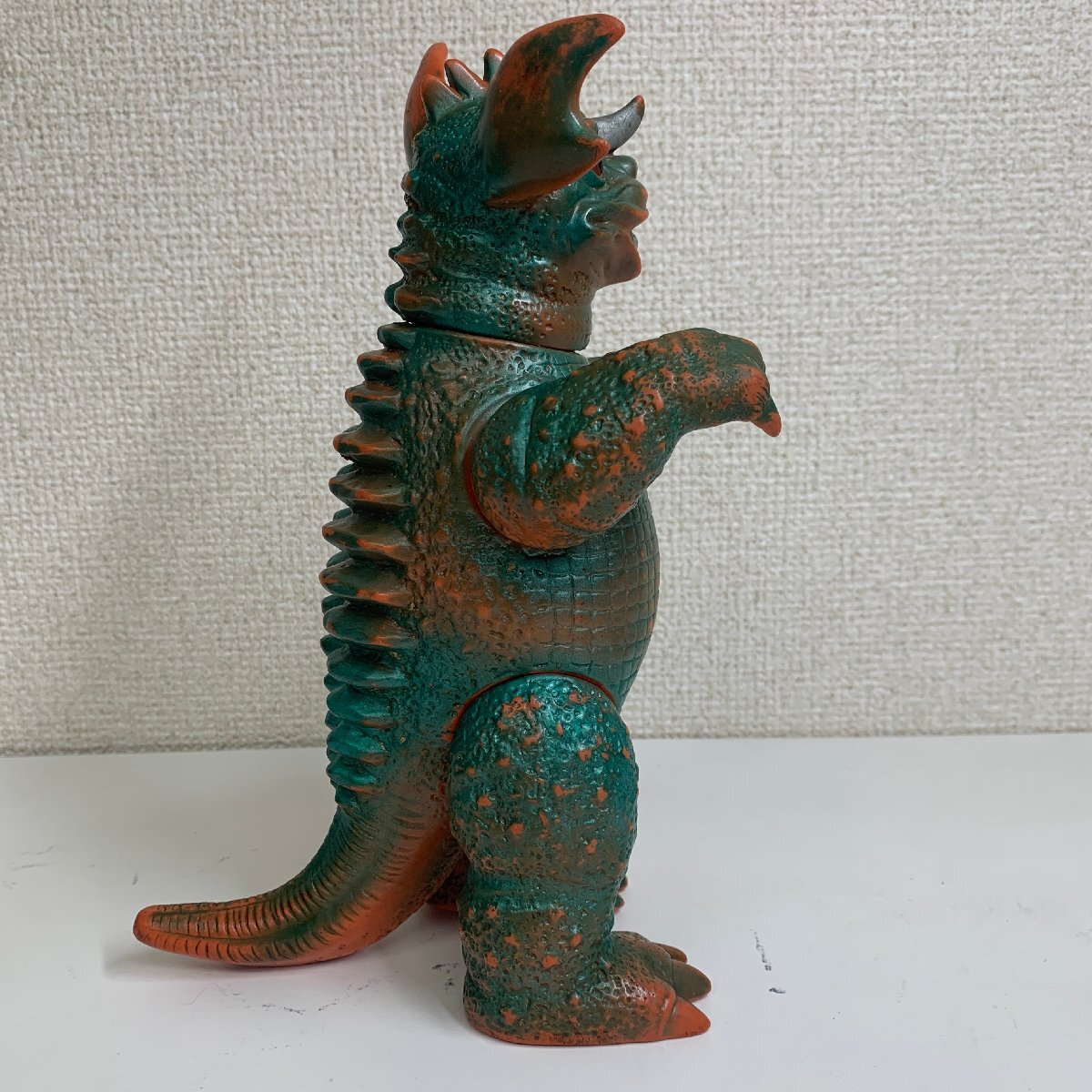 【高さ20cm】マルサン 地底怪獣 バラゴン ソフビ フィギュア ゴジラ怪獣 東宝 1966 JAPAN ☆_画像5