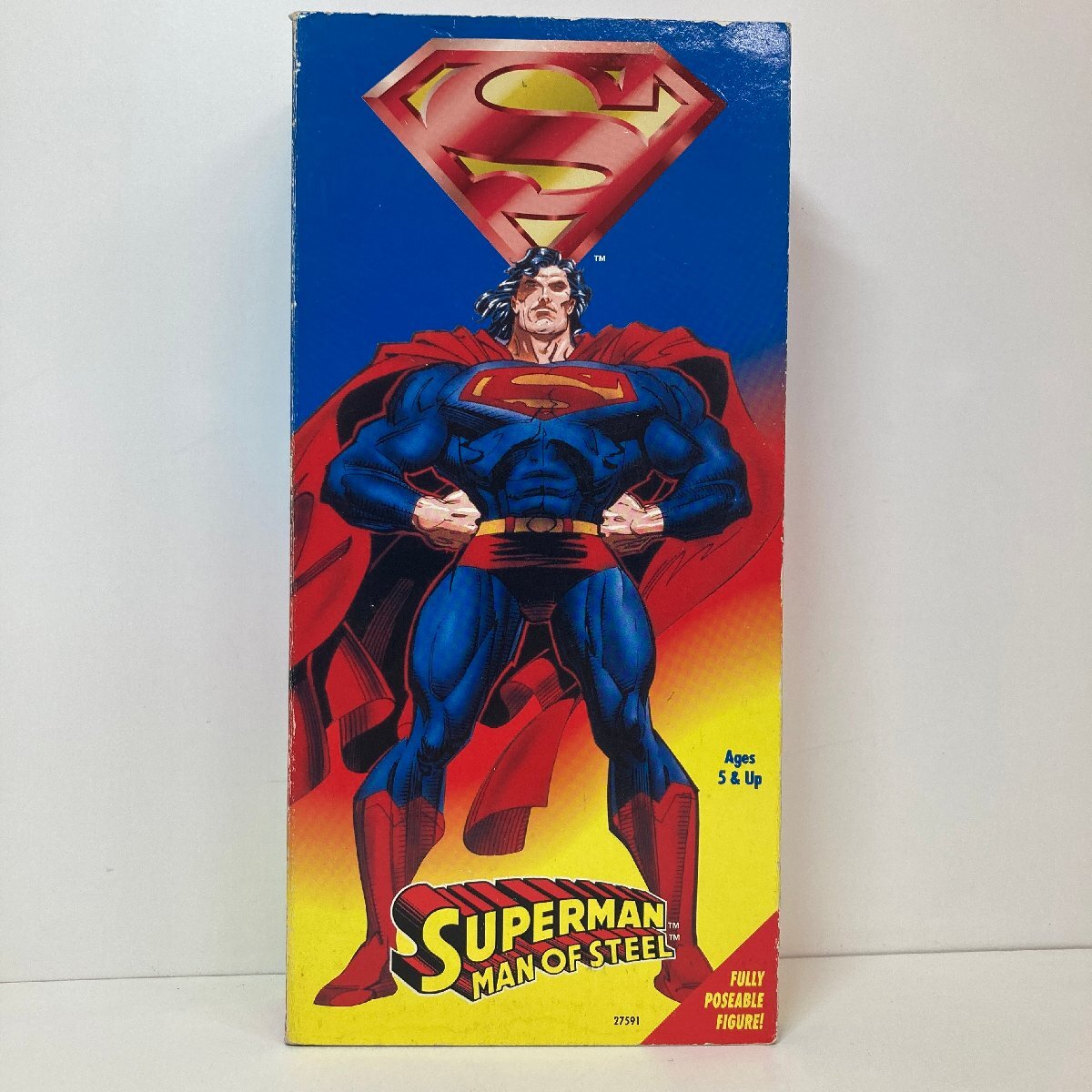 【フィギュア】 ケナー社 スーパーマン SUPERMAN MAN OF STEEL 1996 Kenner ★の画像1