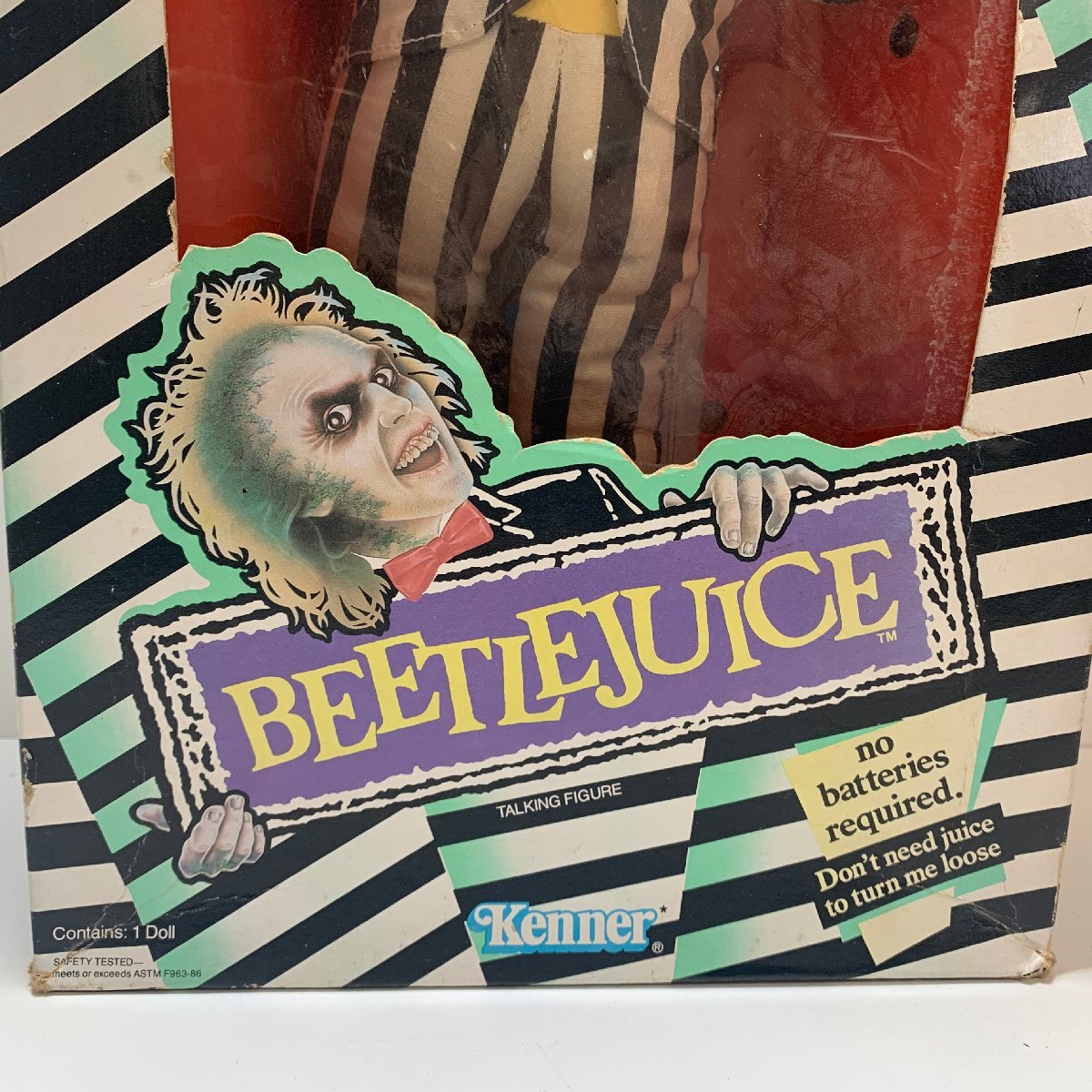 [ height approximately 40cm]kena- company manufactured Beetle juice BEETLEJUICEto- King figure * operation less 1989 year tim* Barton *
