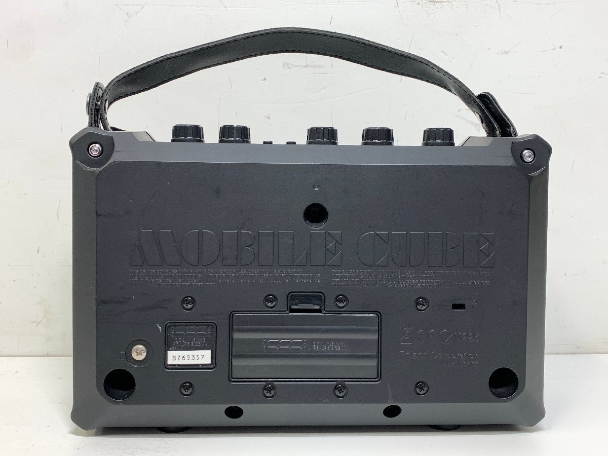 Roland MOBILE CUBE＜動作確認済み＞元箱・取説付き ローランド ステレオモバイルアンプ MB-CUBE /巻 □_画像3