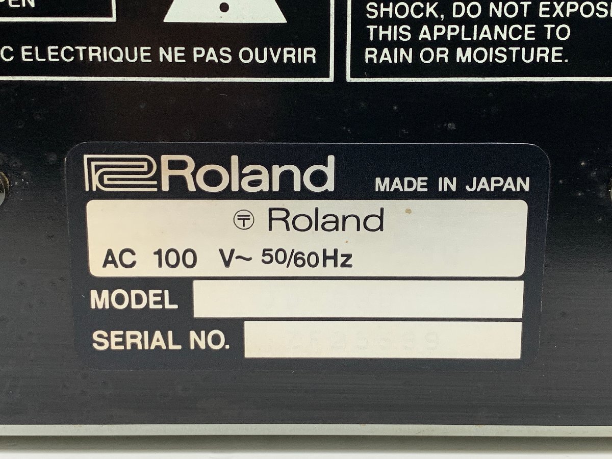 Roland JD-990＜動作確認済み＞※電源コード欠品 ローランド MIDI音源 シンセサイザー 2Uラックマウント MADE IN JAPAN ※引取り可 □