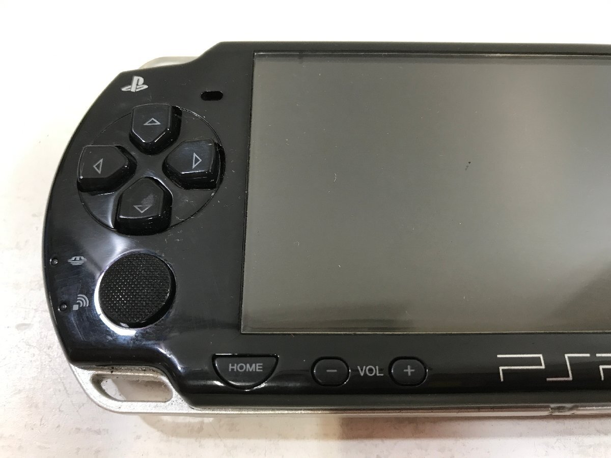 【ジャンク】SONY PSP-2000 本体 ブラック 《電池蓋なし・動作音異常・液晶難あり》 ソニー PlayStation Portable ポータブル ◆の画像2