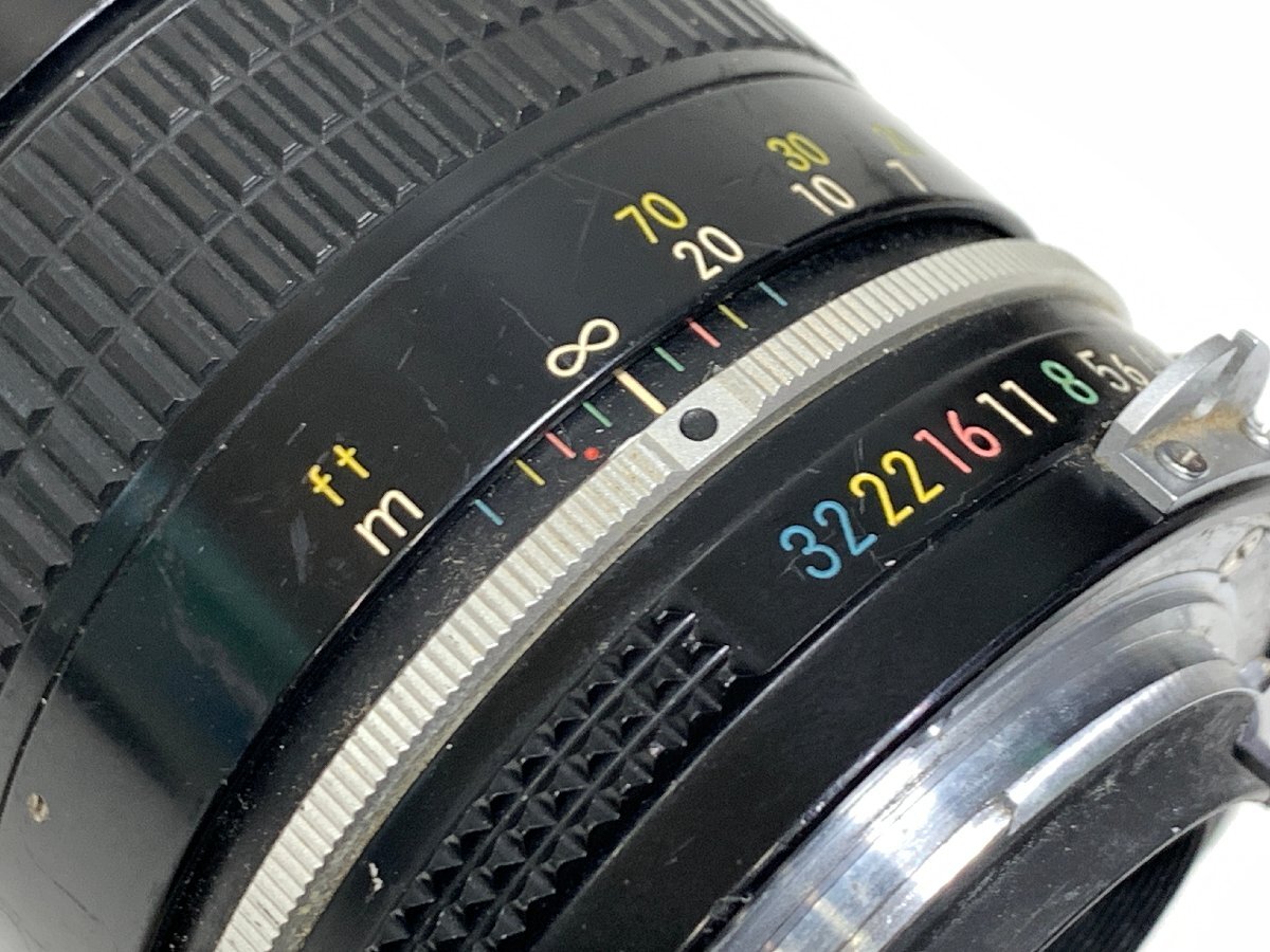 【ジャンク】Nikon 135mm F2.8 NIKKOR＜ヘリコイド固着＞ニコン ニッコール MF単焦点望遠レンズ □の画像6