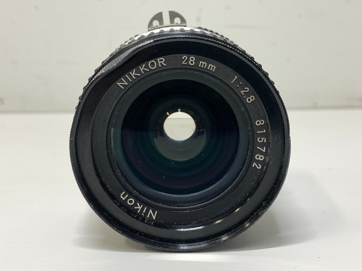 Nikon Ai-S 28mm F2.8 NIKKOR ニコン ニッコール MF単焦点広角レンズ □の画像3