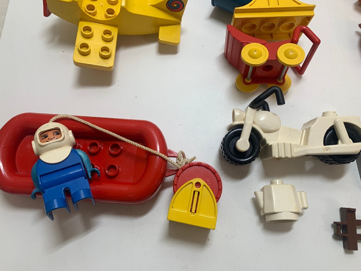 【まとめて】レゴ LEGO ファビュランド Fabuland レゴデュプロ ミニフィグ39体 / パーツ 動物 乗り物 ボート 他 ☆_画像8